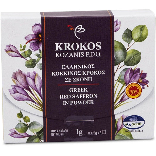 Proszek szafranowy Kozani (szafran). 1 g.